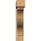 Ekena Millwork Funston Block Rough Sawn Bracket w/ Offset Brace, Western Red Cedar, 8"W x 40"D x 40"H BKT0806X40X40FST05RWR - alternate 3